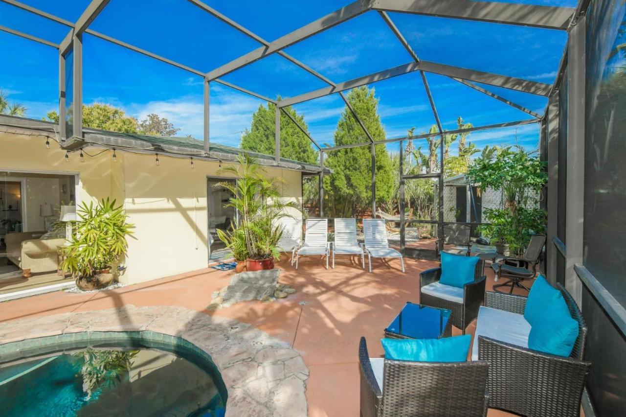 Island Time - Home Wenclosed Lagoon Style Pool Spa Walk To Beach Bikes Holmes Beach Exterior foto